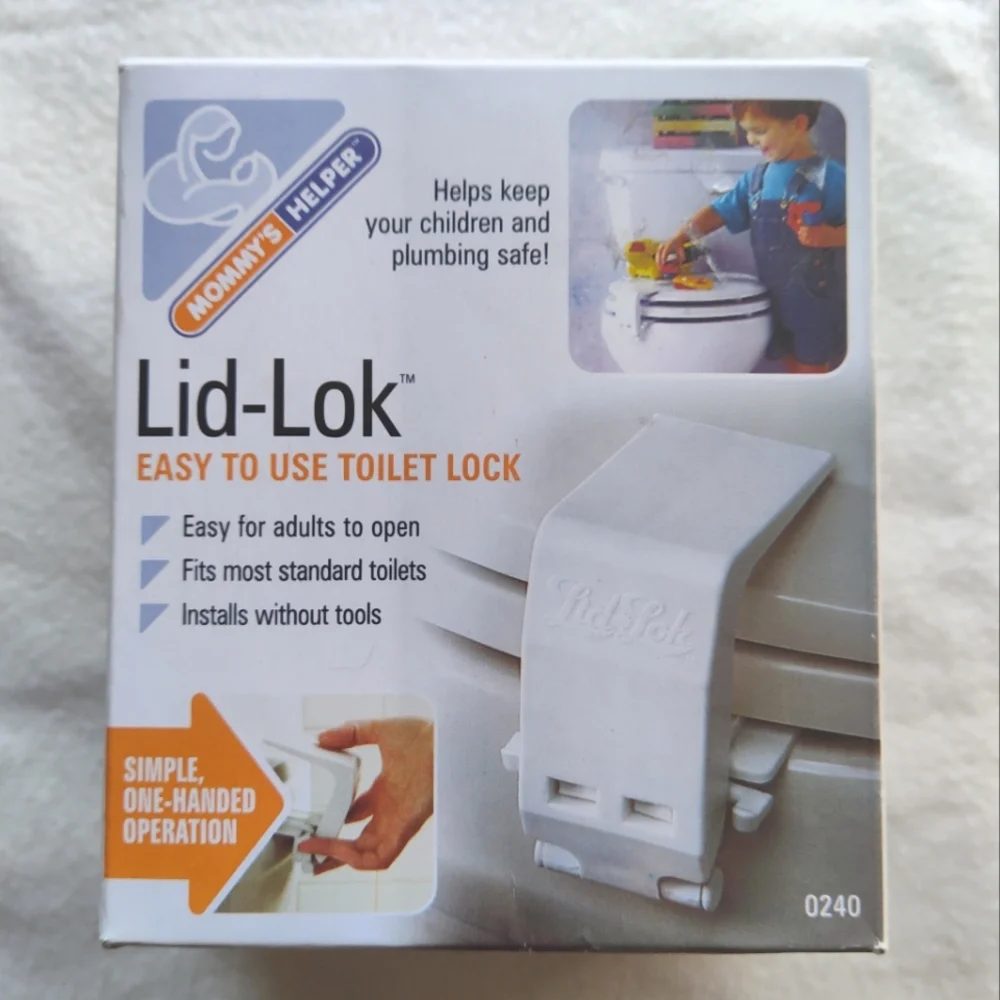 NIB Toilet Lid Lock for Toddlers Babies Kids